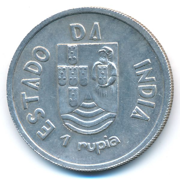 Португальская Индия, 1 рупия (1935 г.)