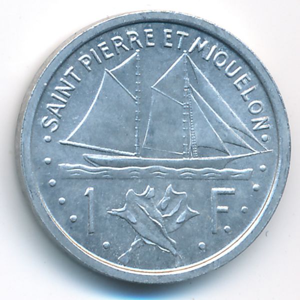 Сен-Пьер и Микелон, 1 франк (1948 г.)