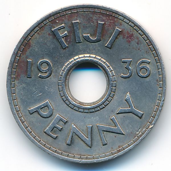 Фиджи, 1 пенни (1936 г.)