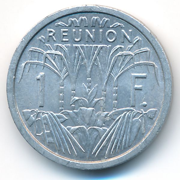 Реюньон, 1 франк (1964 г.)
