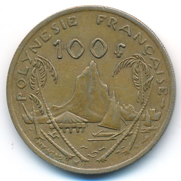 Французская Полинезия, 100 франков (1982 г.)