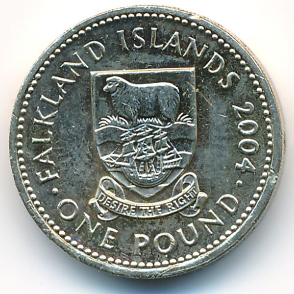 Фолклендские острова, 1 фунт (2004 г.)