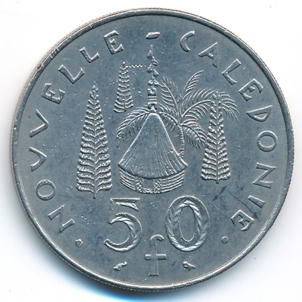 Новая Каледония, 50 франков (1967 г.)