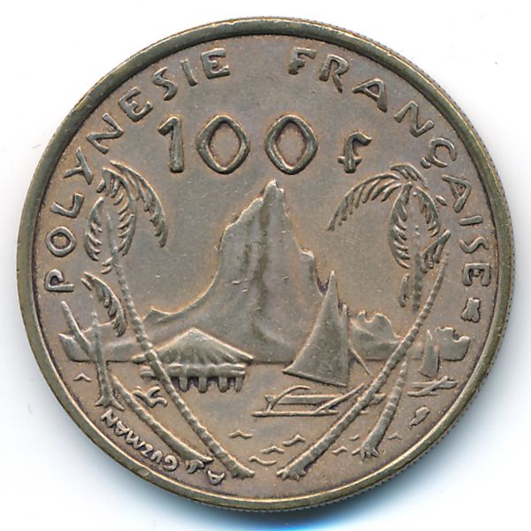 Французская Полинезия, 100 франков (1997 г.)