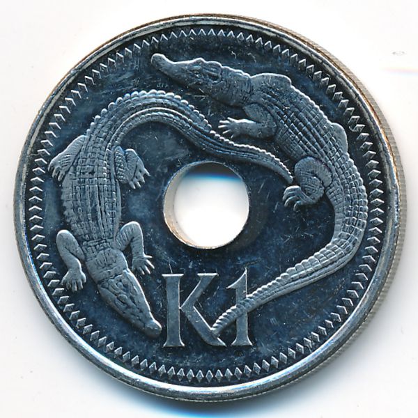 Папуа - Новая Гвинея, 1 кина (2004 г.)