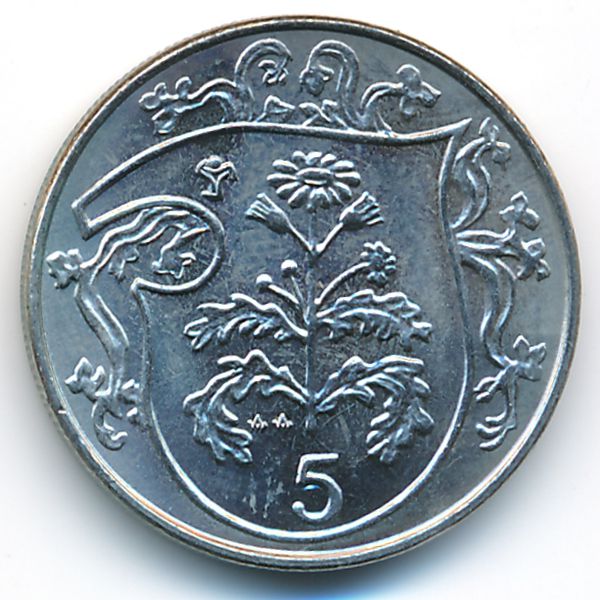 Остров Мэн, 5 пенсов (1985 г.)