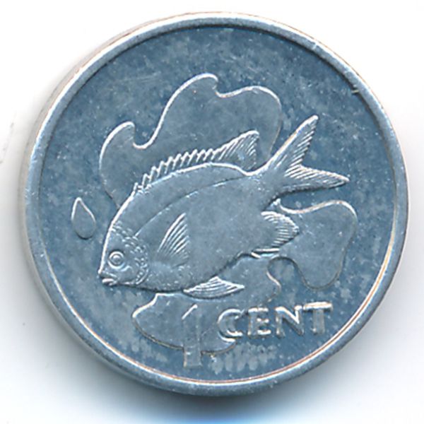 Сейшелы, 1 цент (1977 г.)