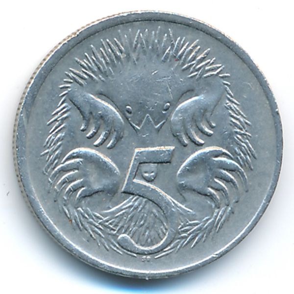 Австралия, 5 центов (1976 г.)