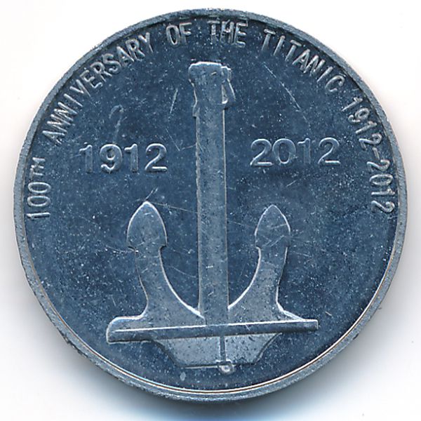 Редонда., 5 центов (2012 г.)