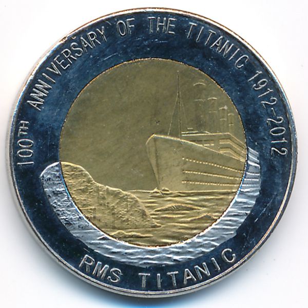 Редонда., 1 доллар (2012 г.)