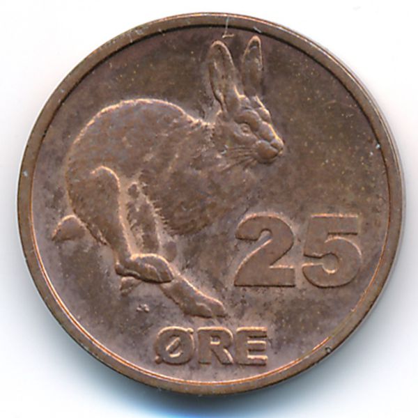 Гренландия., 25 эре (2010 г.)