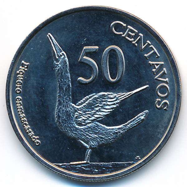 Галапагосские острова., 50 сентаво (2008 г.)