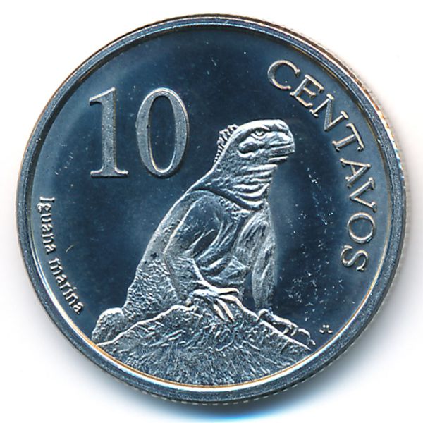 Галапагосские острова., 10 сентаво (2008 г.)
