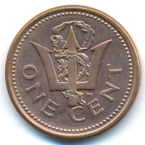 Барбадос, 1 цент (2002 г.)