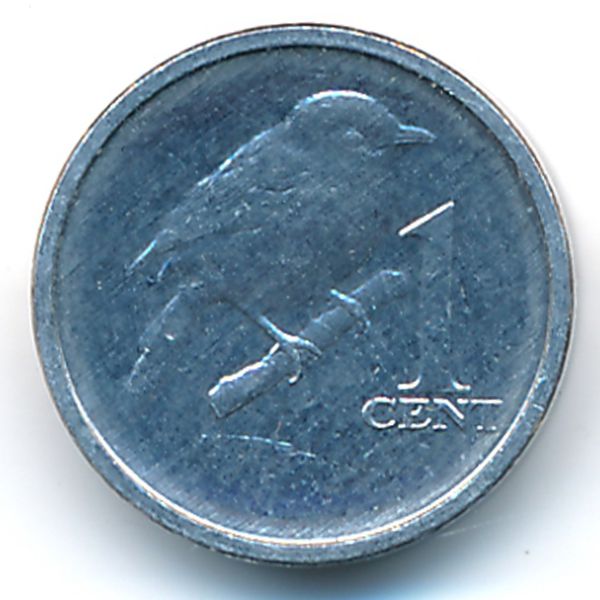 Острова Кука., 1 цент (2017 г.)