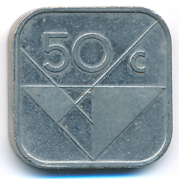 Аруба, 50 центов (1996 г.)