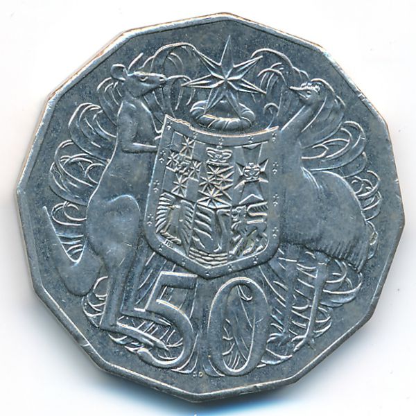 Австралия, 50 центов (2004 г.)