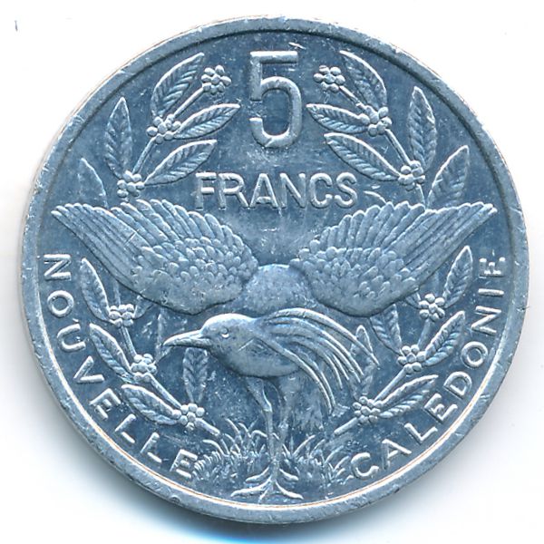 Новая Каледония, 5 франков (2013 г.)