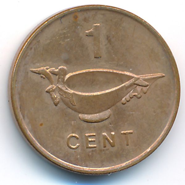 Соломоновы острова, 1 цент (1996 г.)