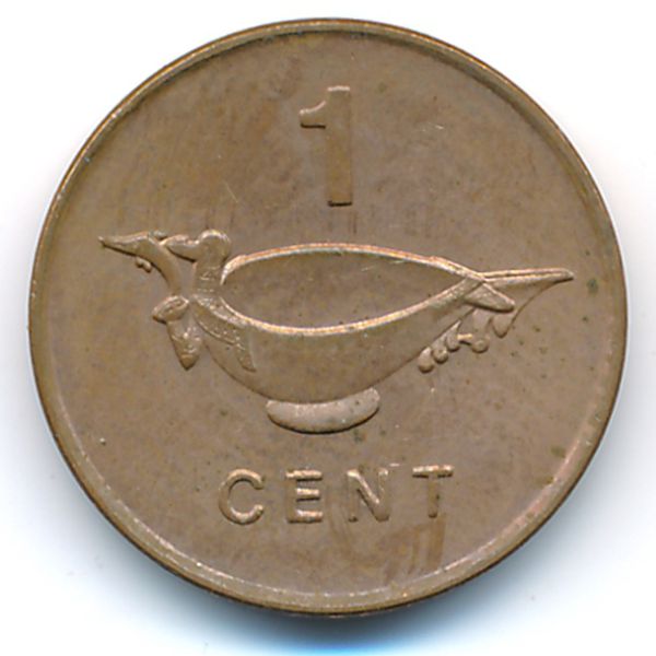 Соломоновы острова, 1 цент (1996 г.)