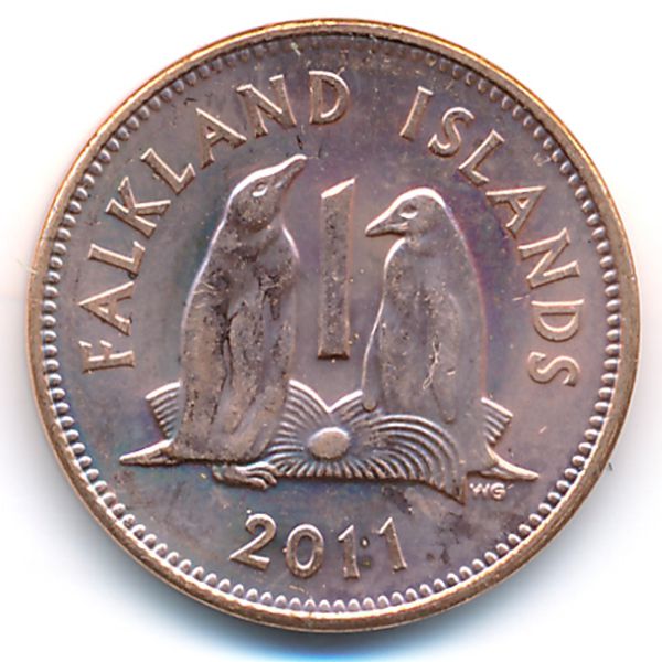 Фолклендские острова, 1 пенни (2011 г.)
