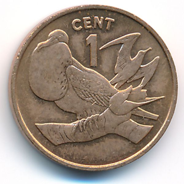 Кирибати, 1 цент (1992 г.)