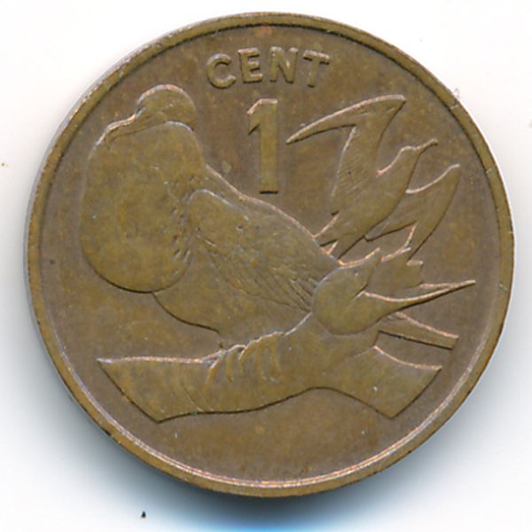 Кирибати, 1 цент (1992 г.)