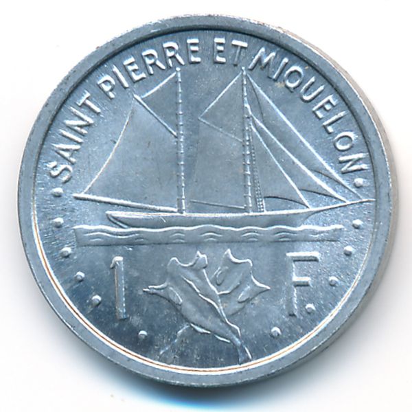 Сен-Пьер и Микелон, 1 франк (1948 г.)