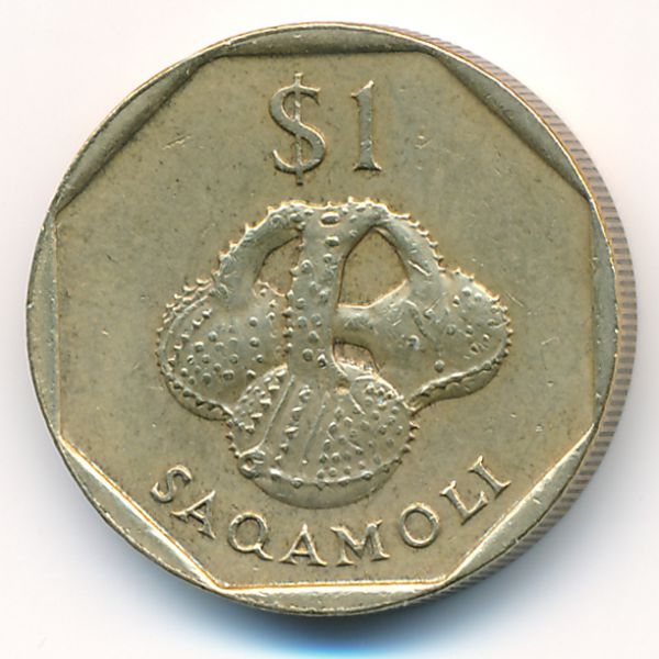 Фиджи, 1 доллар (1998 г.)