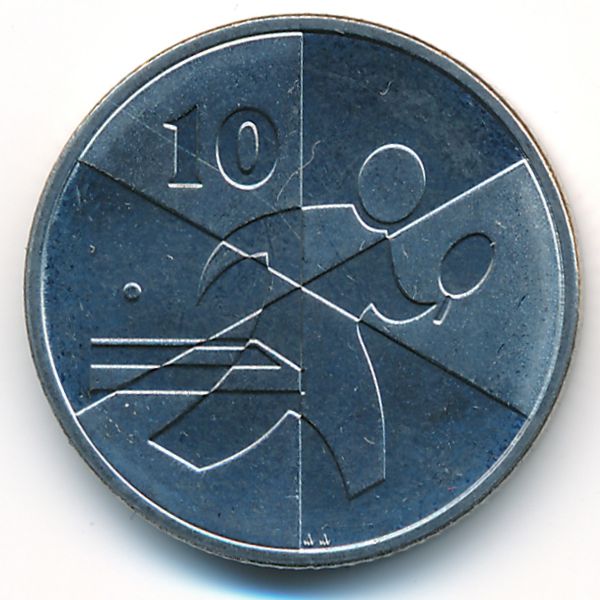 Гибралтар, 10 пенсов (2019 г.)