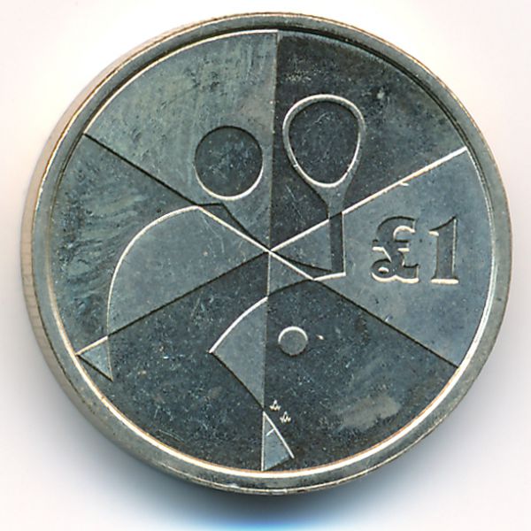 Гибралтар, 1 фунт (2019 г.)