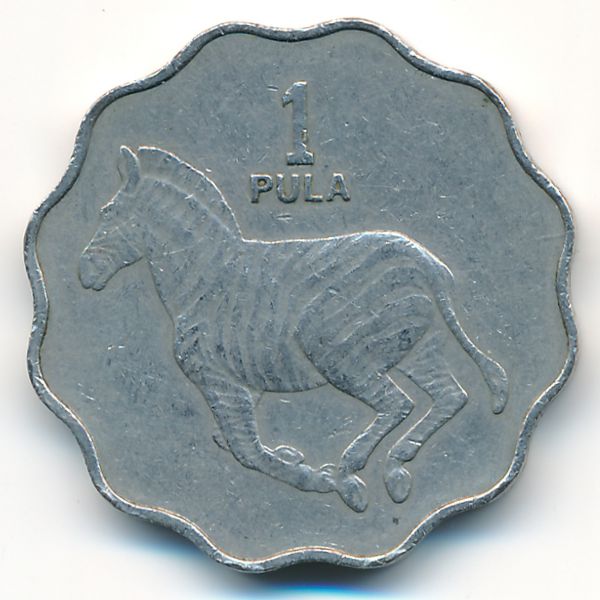 Ботсвана, 1 пула (1987 г.)