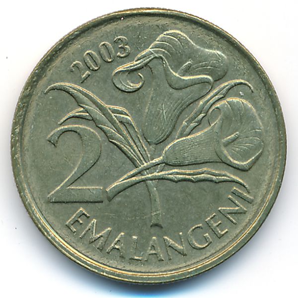 Свазиленд, 2 эмалангени (2003 г.)