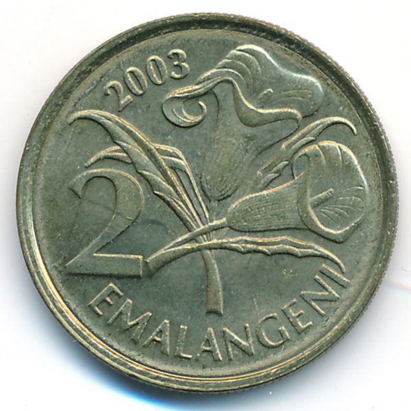 Свазиленд, 2 эмалангени (2003 г.)