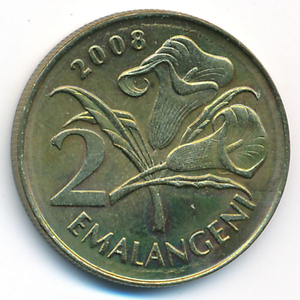 Свазиленд, 2 эмалангени (2008 г.)