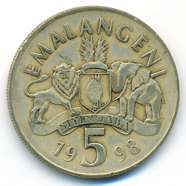 Свазиленд, 5 эмалангени (1998 г.)