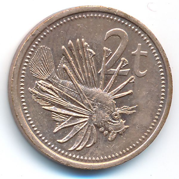 Папуа - Новая Гвинея, 2 тоа (1990 г.)