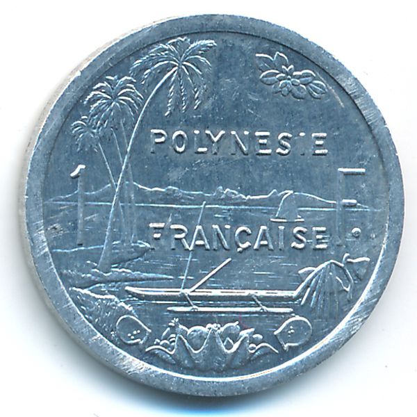 Французская Полинезия, 1 франк (1994 г.)
