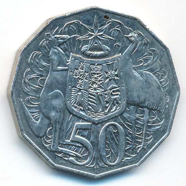 Австралия, 50 центов (2008 г.)