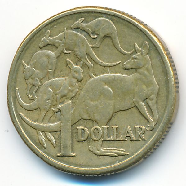 Австралия, 1 доллар (1985 г.)