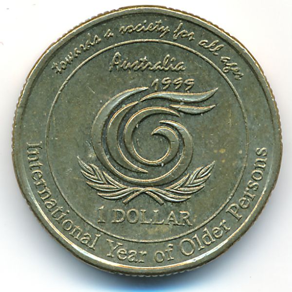 Австралия, 1 доллар (1999 г.)