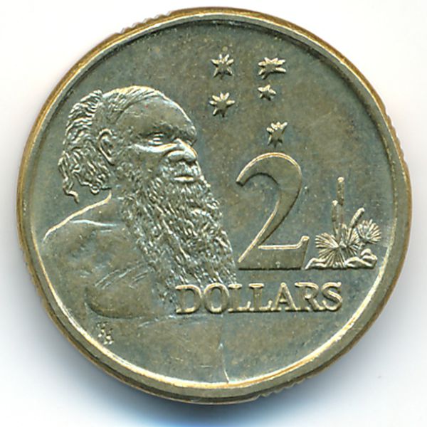 Австралия, 2 доллара (1988 г.)