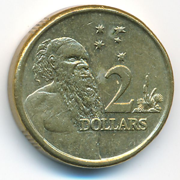 Австралия, 2 доллара (2014 г.)