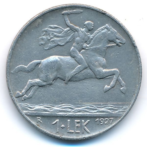 Албания, 1 лек (1927 г.)