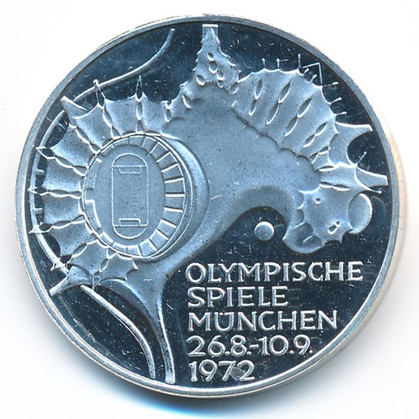 ФРГ, 10 марок (1972 г.)