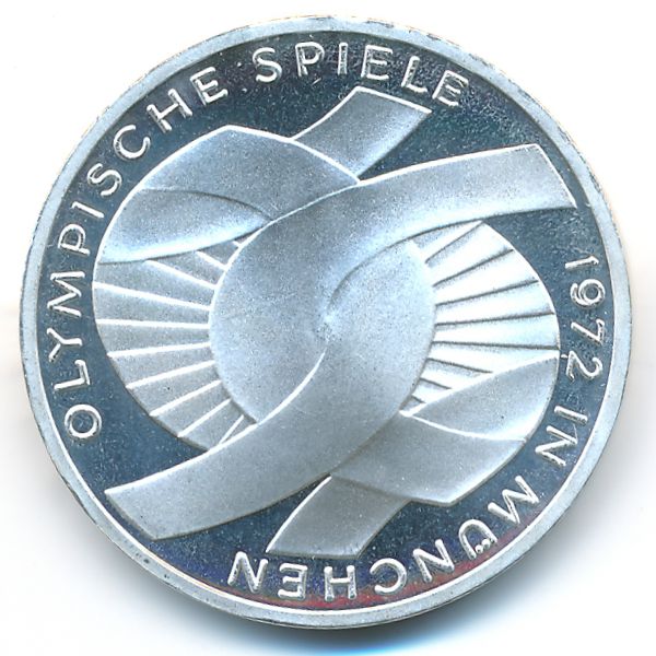 ФРГ, 10 марок (1972 г.)