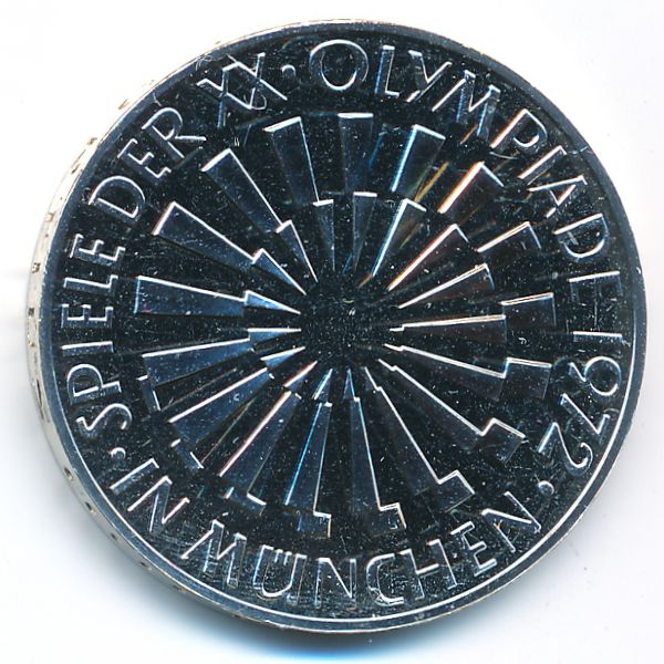 ФРГ, 10 марок (1972 г.)