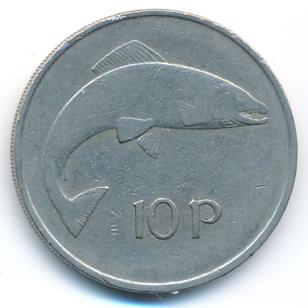 Ирландия, 10 пенсов (1969 г.)