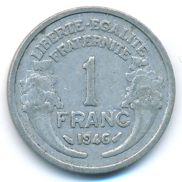 Франция, 1 франк (1946 г.)