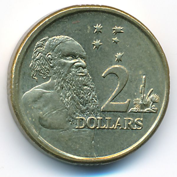 Австралия, 2 доллара (2007 г.)